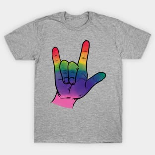 American Sign Language Pride Love T-Shirt